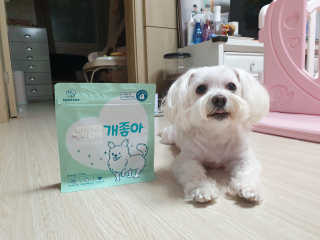 My Pet Care 천연단백질 눈건강에 개좋아 — 5점을 준 리뷰어가 2020년 12월 올린 사용 사진