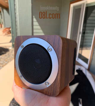 SEVIZ MINI10W 레트로 블루투스 스피커 — 5점을 준 리뷰어가 2020년 8월 올린 사용 사진