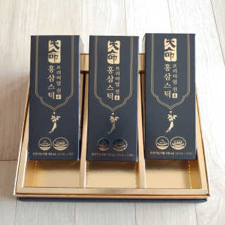 헬스업_천명진프리미엄홍삼스틱_10ml x 30포 — 5점을 준 리뷰어가 2020년 10월 올린 사용 사진