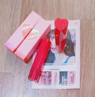 [블랙루즈] 컬러 락 하트 틴트 1+1 — 4점을 준 리뷰어가 2020년 7월 올린 사용 사진