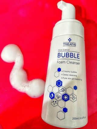 트리티스 [TREATIS] Bubble Foam Cleanser 200ml — 5점을 준 리뷰어가 2021년 1월 올린 사용 사진