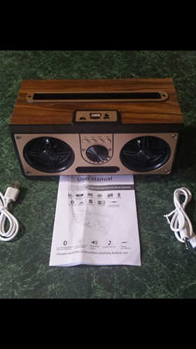 SEVIZ RETRO20W 레트로 블루투스 스피커 — 5점을 준 리뷰어가 2020년 6월 올린 사용 사진