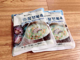 바다는다웰빙이다 완도사랑 전복죽 250g - 2팩 + 전복장조림 2팩 — 5점을 준 리뷰어가 2020년 9월 올린 사용 사진
