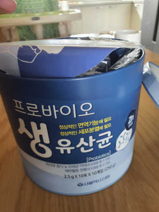 서울약사신협_프로바이오생유산균_2.5G x 100포 — 5점을 준 리뷰어가 2020년 6월 올린 사용 사진
