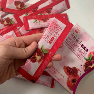 헬스업_쁘띠쁘띠석류콜라겐젤리_20g x 14포 — 5점을 준 리뷰어가 2020년 8월 올린 사용 사진