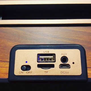 SEVIZ RETRO20W 레트로 블루투스 스피커 — 5점을 준 리뷰어가 2020년 10월 올린 사용 사진