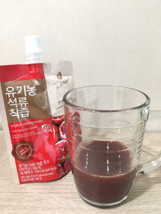 자연에온 유기농 석류 착즙 100mL 10개입 2BOX — 5점을 준 리뷰어가 2020년 11월 올린 사용 사진