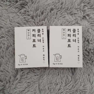 무디메이드 MUDI 커피포트 클리너 2세트 — 5점을 준 리뷰어가 2020년 6월 올린 사용 사진