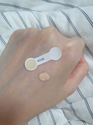 셀프코딩 네버비더세임 리퀴드 파운데이션 — 5점을 준 리뷰어가 2020년 9월 올린 사용 사진