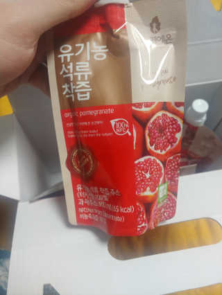 자연에온 유기농 석류 착즙 100mL 10개입 2BOX — 5점을 준 리뷰어가 2020년 11월 올린 사용 사진