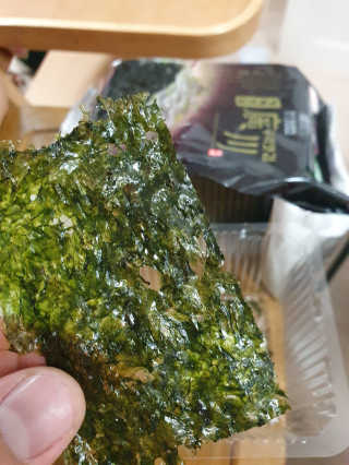 광천우리맛김 한봉지 2~3인분, 맛있는 우리재래식탁김26매20봉 — 5점을 준 리뷰어가 2020년 5월 올린 사용 사진