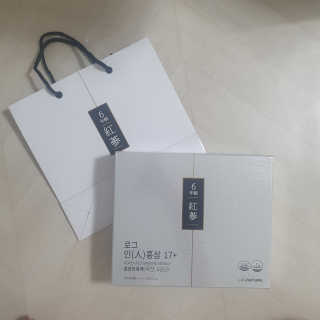로그네이처 로그 인 홍삼 17+ — 5점을 준 리뷰어가 2020년 6월 올린 사용 사진