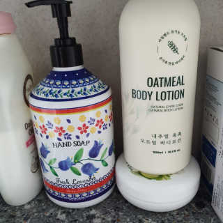 (주)에네스티 내추럴 촉촉  오트밀 바디로션 500ml — 4점을 준 리뷰어가 2020년 4월 올린 사용 사진