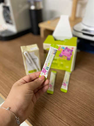[풀무원베이비밀] 프로바이오락 베이비 튼튼 유산균 — 5점을 준 리뷰어가 2020년 7월 올린 사용 사진