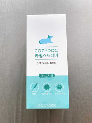 코지독 카밍스프레이 100ml — 5점을 준 리뷰어가 2020년 5월 올린 사용 사진
