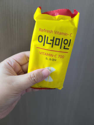 이너미인 VITAMIN-C 700 — 5점을 준 리뷰어가 2020년 8월 올린 사용 사진