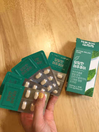 조은약초 국산 당당한 여주큐어 550mg x 30정 x 1박스 — 5점을 준 리뷰어가 2020년 9월 올린 사용 사진