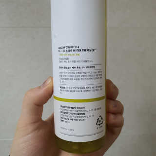 달리프 클로렐라 베러 루트 워터트리트먼트 200ml — 4점을 준 리뷰어가 2020년 4월 올린 사용 사진