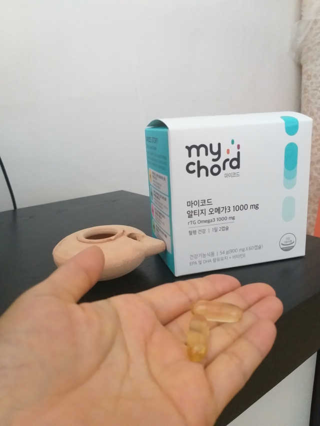 마이코드 알티지 오메가3 1000 mg 리뷰 사진