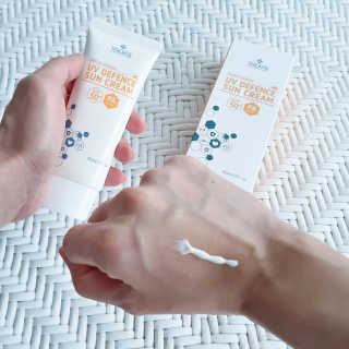트리티스 SG_[TREATIS] UV Defence Sun Cream — 5점을 준 리뷰어가 2020년 10월 올린 사용 사진
