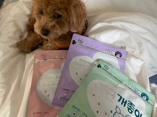 My Pet Care 천연단백질 관절건강에 개좋아 — 5점을 준 리뷰어가 2020년 11월 올린 사용 사진