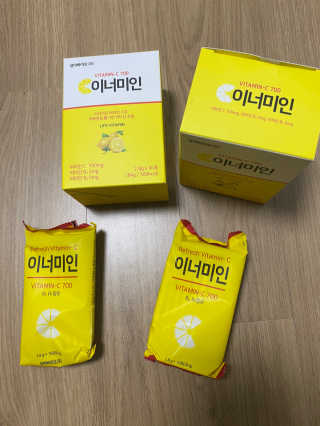 이너미인 VITAMIN-C 700 — 5점을 준 리뷰어가 2020년 10월 올린 사용 사진