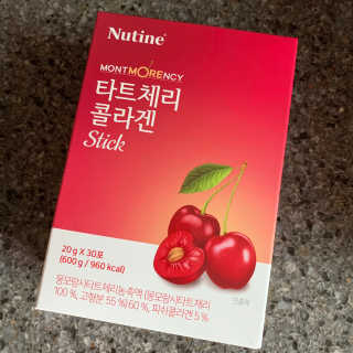 뉴틴 타트체리 콜라겐 스틱 20g X 30포 — 5점을 준 리뷰어가 2020년 8월 올린 사용 사진