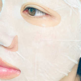 바이오믹 BIOMEEK SENSIMETIC SOOTHING MASK.S — 4.5점을 준 리뷰어가 2020년 7월 올린 사용 사진