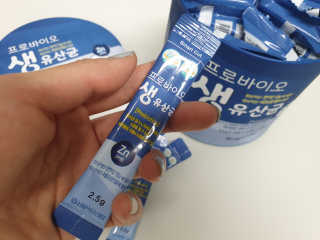 서울약사신협_프로바이오생유산균_2.5G x 100포 — 5점을 준 리뷰어가 2020년 8월 올린 사용 사진