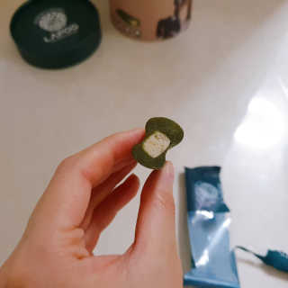 [푸디웜] 라포그 코어덴탈츄 그린 (10개입) — 5점을 준 리뷰어가 2020년 7월 올린 사용 사진