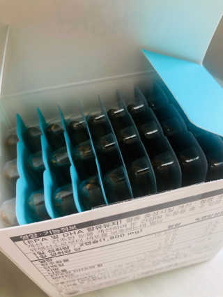 JW중외제약 마이코드 알티지 오메가3 1000 mg — 5점을 준 리뷰어가 2020년 9월 올린 사용 사진