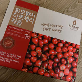 자연에온 몽모랑시 타트체리 착즙 100mL 10개입 2BOX — 5점을 준 리뷰어가 2020년 12월 올린 사용 사진