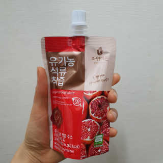 자연에온 유기농 석류 착즙 100mL 10개입 2BOX — 4.5점을 준 리뷰어가 2020년 11월 올린 사용 사진