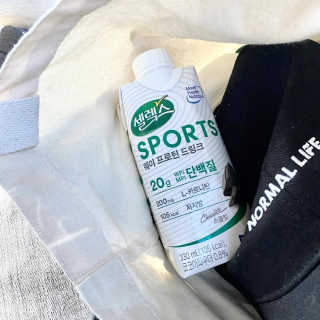 셀렉스스포츠 셀렉스 스포츠 드링크 초콜릿 _ 330ml x 12팩 — 5점을 준 리뷰어가 2020년 10월 올린 사용 사진