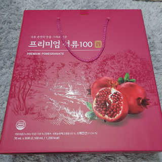 서울약사신협 약사신협_석류100_70ml x 30포 — 5점을 준 리뷰어가 2020년 9월 올린 사용 사진