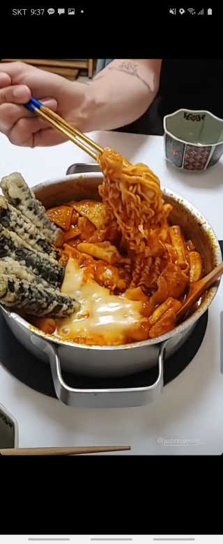 화곡미담 옛날 떡볶이 — 4.5점을 준 리뷰어가 2020년 4월 올린 사용 사진