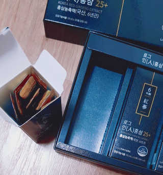 로그네이처 로그 인 홍삼 25+ — 5점을 준 리뷰어가 2020년 6월 올린 사용 사진