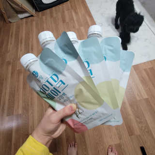 [꾸콤] 참참 OOTD쉐이크 고단백 일주일세트 50g x 5 — 5점을 준 리뷰어가 2020년 10월 올린 사용 사진