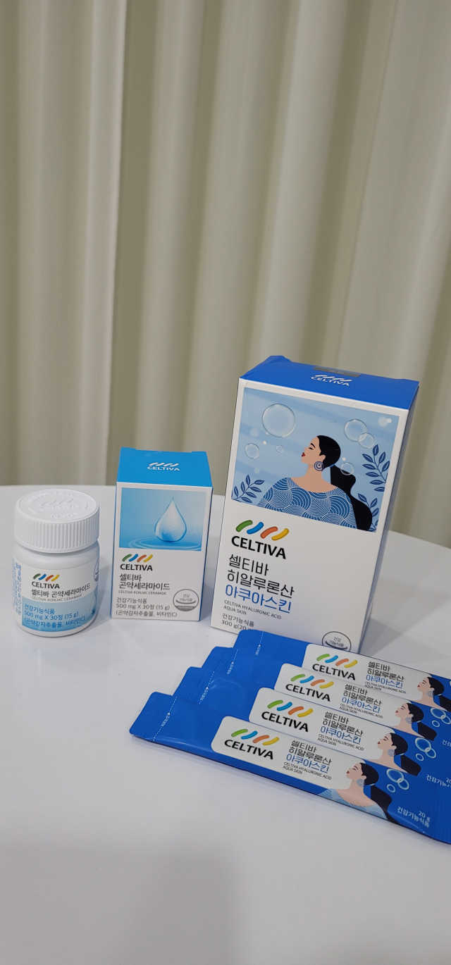 셀티바 히알루론산 아쿠아스킨+곤약세라마이드 SET 리뷰 사진
