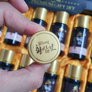 서울약사신협_프리미엄황삼골드_3.75g x 12환+75mgx12병 — 5점을 준 리뷰어가 2020년 10월 올린 사용 사진