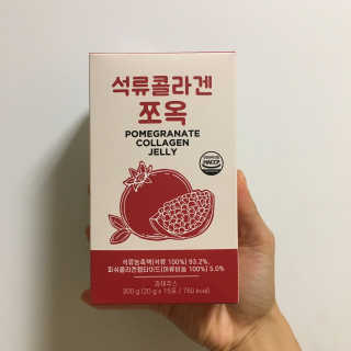 조은약초 석류콜라겐 석류즙 석류쪼옥 젤리 스틱 15포 x 20g — 5점을 준 리뷰어가 2020년 9월 올린 사용 사진
