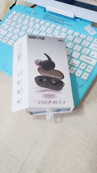 세비즈 블루투스 무선 이어폰 JR86 — 5점을 준 리뷰어가 2020년 4월 올린 사용 사진