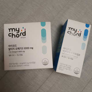 JW중외제약 마이코드 알티지 오메가3 1000 mg — 5점을 준 리뷰어가 2020년 9월 올린 사용 사진