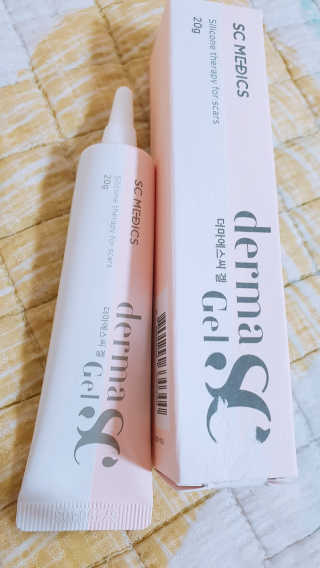 derma SC-Gel 더마에스씨 겔 20g — 5점을 준 리뷰어가 2020년 5월 올린 사용 사진
