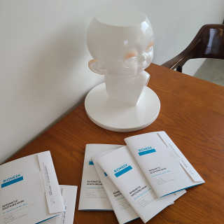 바이오믹 BIOMEEK SENSIMETIC SOOTHING MASK.S — 4점을 준 리뷰어가 2020년 7월 올린 사용 사진