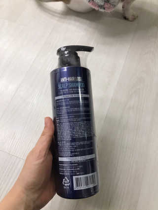 다슈코리아 다슈 데일리 단백질 한방 두피 골드 샴푸 500ml — 5점을 준 리뷰어가 2020년 4월 올린 사용 사진