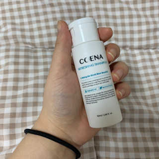 코에나샴푸 자연유래 식물성 코에나 샴푸 50ml — 5점을 준 리뷰어가 2020년 4월 올린 사용 사진