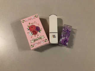 꼬메맘마 네이처 달리아핑크 립컬러 — 5점을 준 리뷰어가 2020년 4월 올린 사용 사진