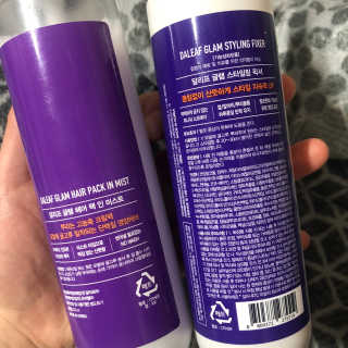 달리프 글램 헤어팩 인미스트 200ml — 5점을 준 리뷰어가 2020년 5월 올린 사용 사진
