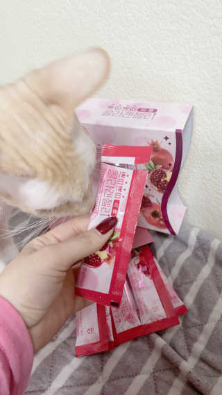 헬스업_쁘띠쁘띠석류콜라겐젤리_20g x 14포 — 4.5점을 준 리뷰어가 2020년 11월 올린 사용 사진